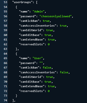 Additional Enshrouded user group configuration example