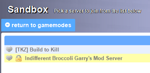 how to join friend server gmod